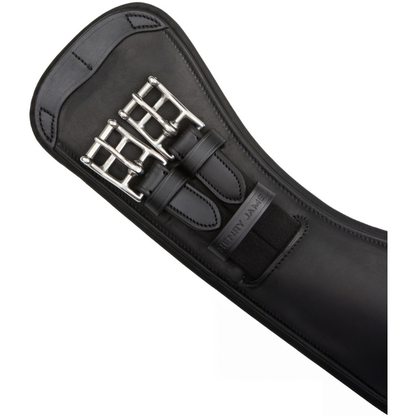 2025 Henry James Saddlery Freedom Anatomic Short Girth GRTH-02-SHT - Black